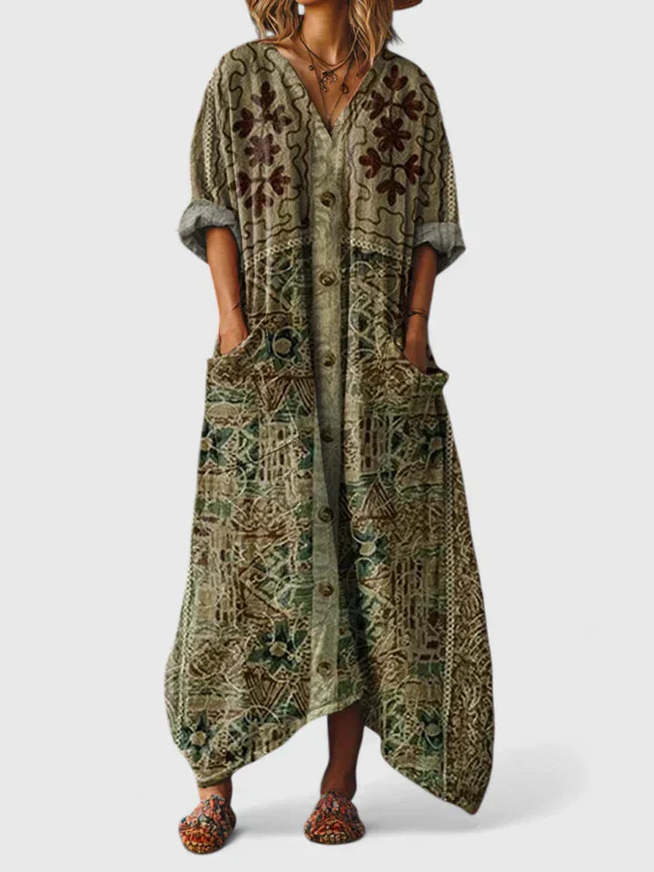 Thalyssira | Elegant Flowing Dress