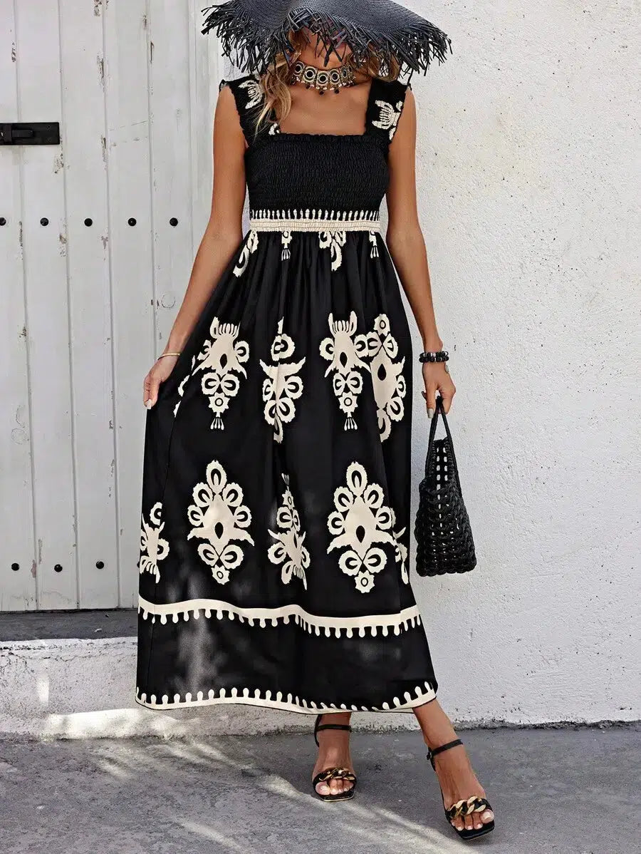 Iveth - Bohemian Maxi Dress