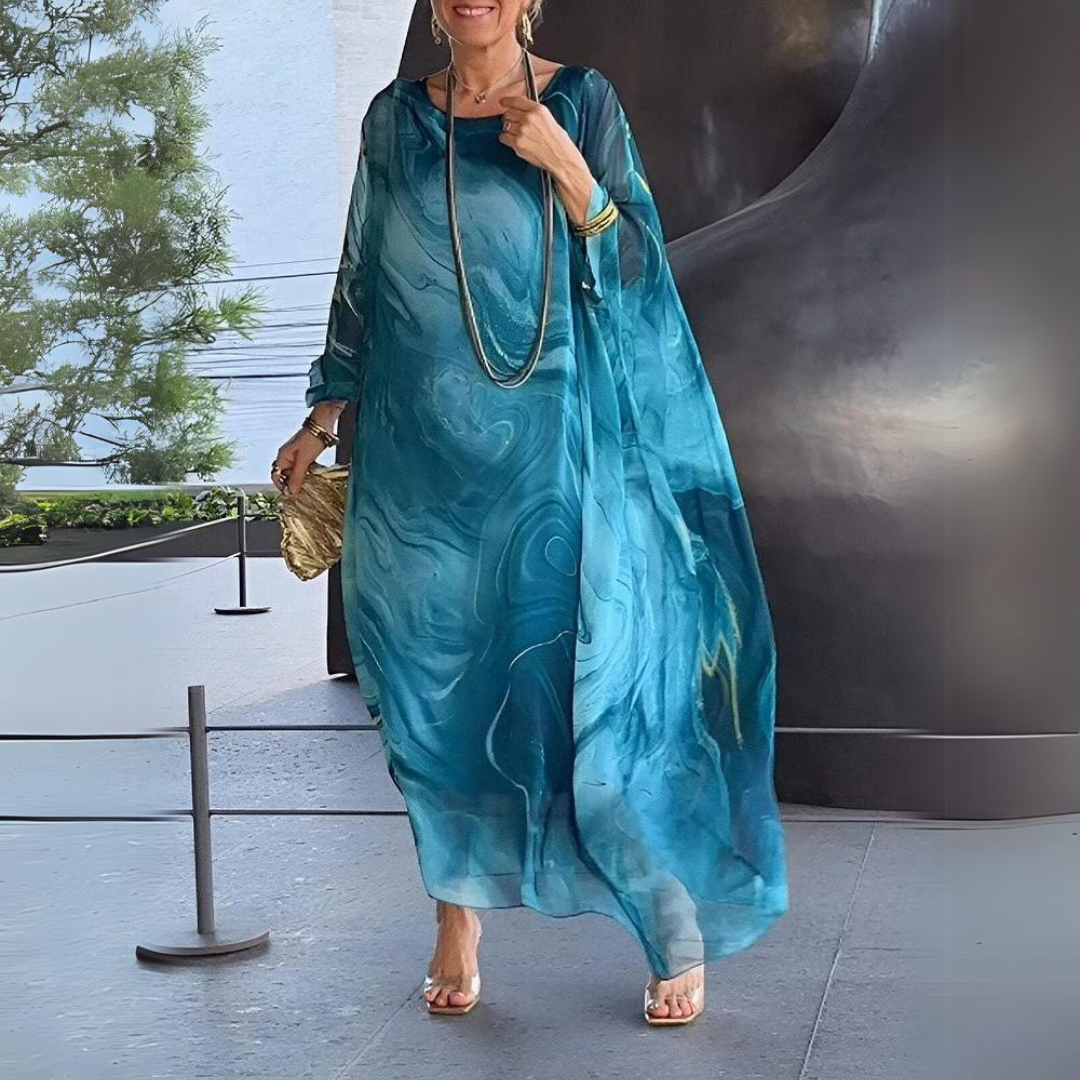 Paetyn - Charming Silk Chiffon Dress