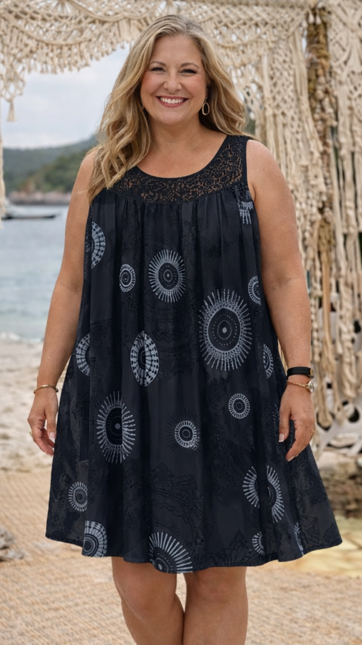 Natalie | Flowy Sleeveless A-Line Confidence Dress