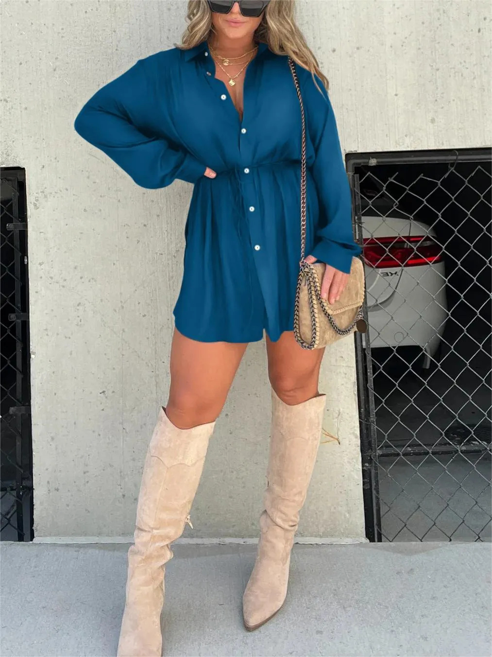 Fara - Chic Romper Dress