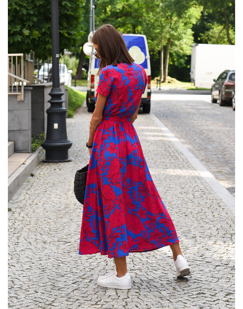 Leanne - Elegant Tummy Covering Dress