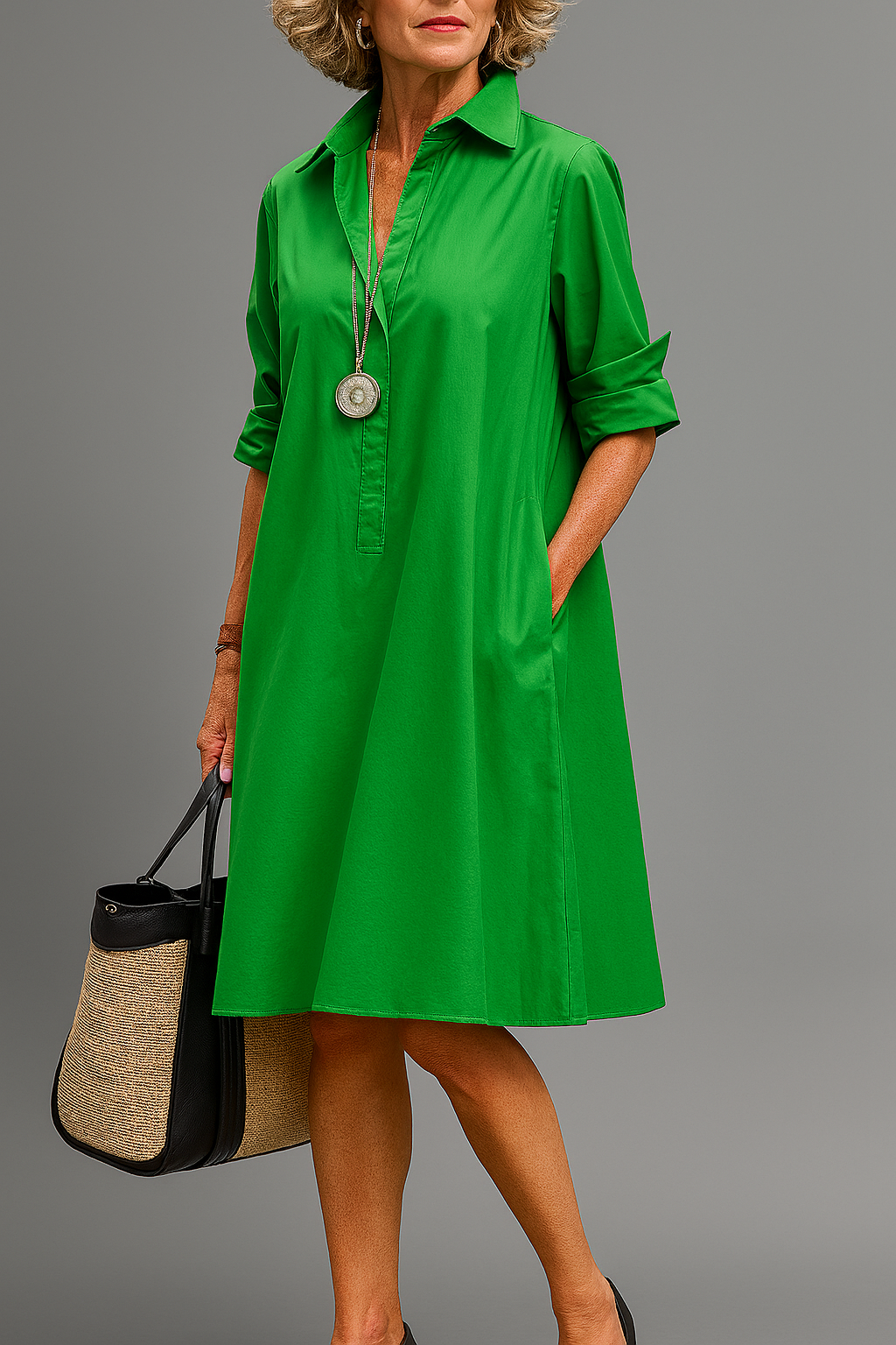 Riley | Sophisticated Midi Dress