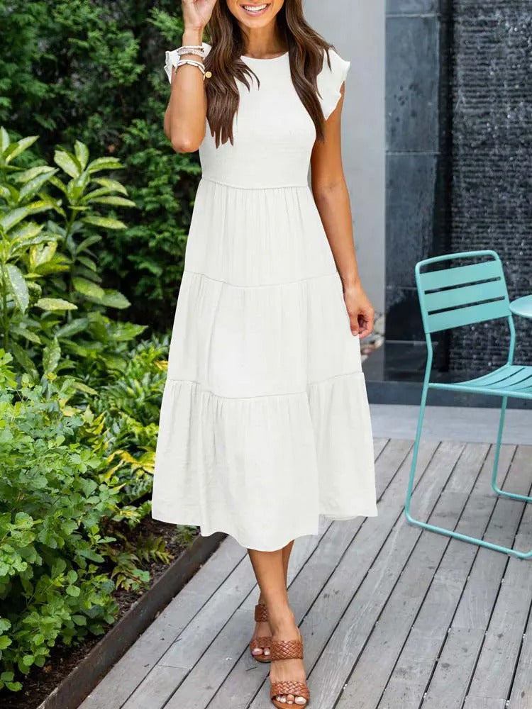 Marlene - Elegant Dress with Tummy Coverage